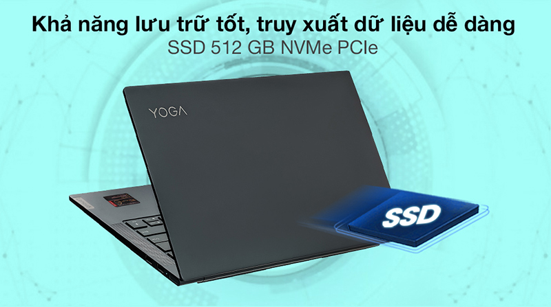 Cấu hình mạnh mẽ, không gian lưu trữ rộng lớn